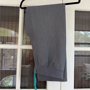 FIGS Livingston High Waisted Scrub Pants- Graphite